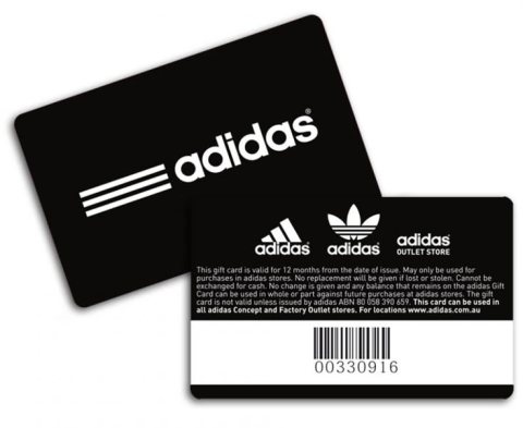 £750 adidas Gift Card Prize Draw (UK)