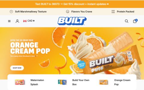 BUILT Deal: 10% Off Protein Bars