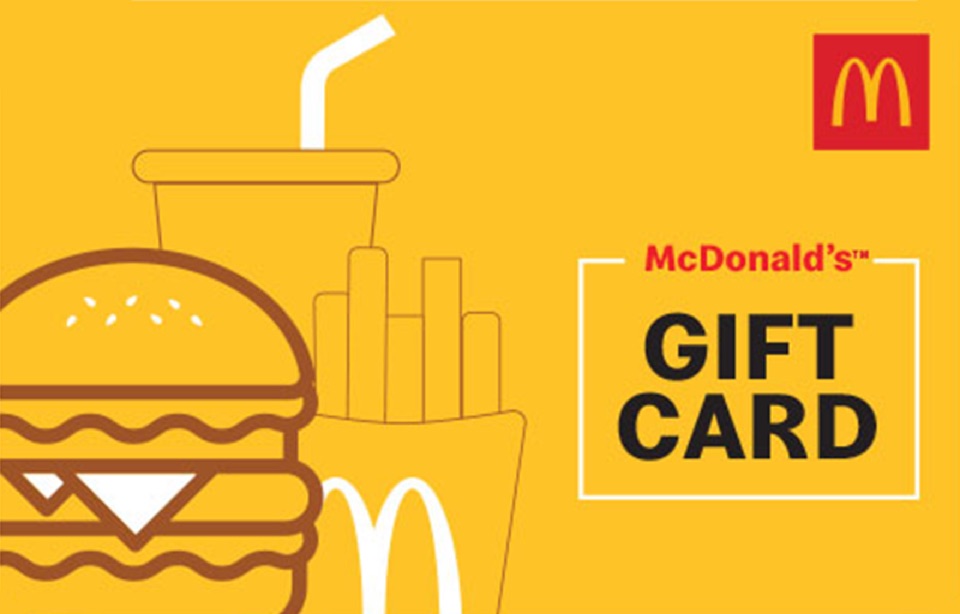Win a £100 McDonald's Gift Card