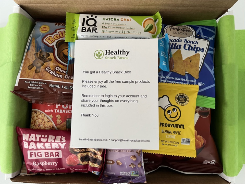 Free Healthy Snack Box