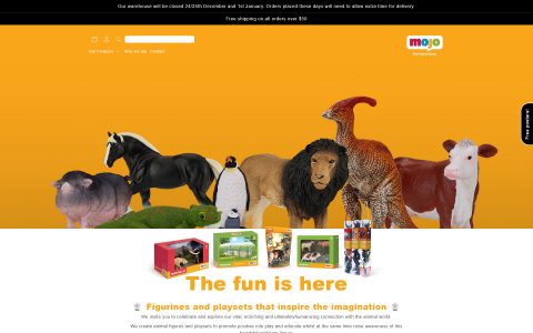 Mojo Fun Deal: 20% Off Animal Figurines