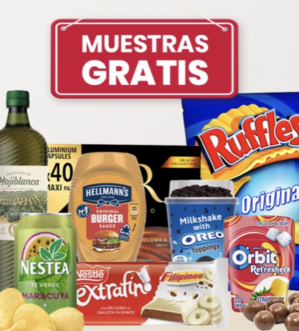 Muestras Gratis, Participa en el Sorteo