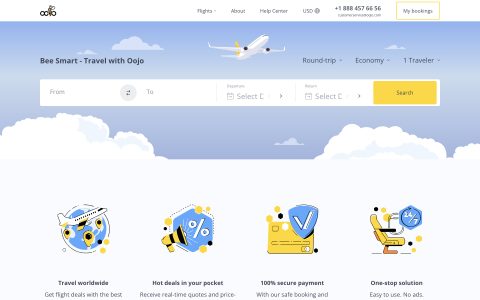 Oojo Deal: 25% Off International Flights