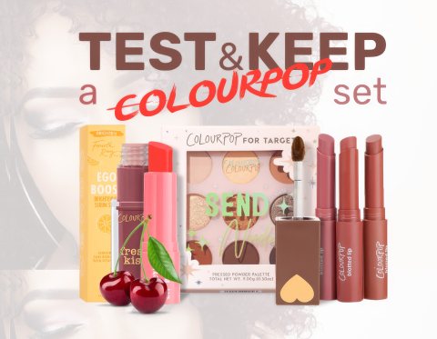 Test & Keep a ColourPop Makeup Set