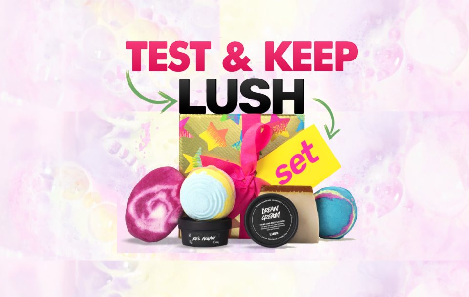 Test & Keep a Lush Set
