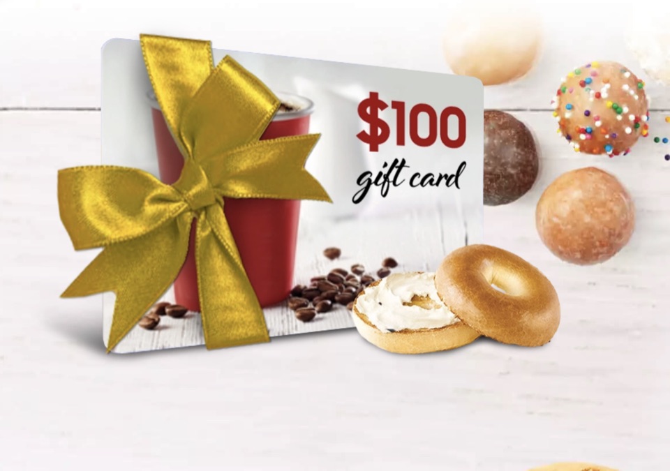 Win a $100 Tim Hortons Gift Card