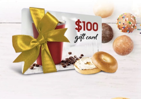 Win a $100 Tim Hortons Gift Card