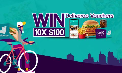 Win a $100 Deliveroo Voucher