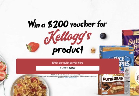 Win a $200 Kellogg's Voucher